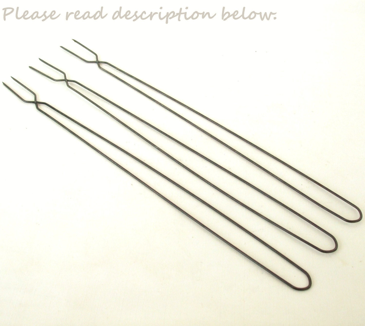Hot Dog Roasting Forks Marshmallow S'Mores BBQ Grill Utensils