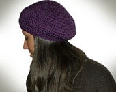 Crochet Pattern-- Nob Hill Women's Beret --Crochet Pattern