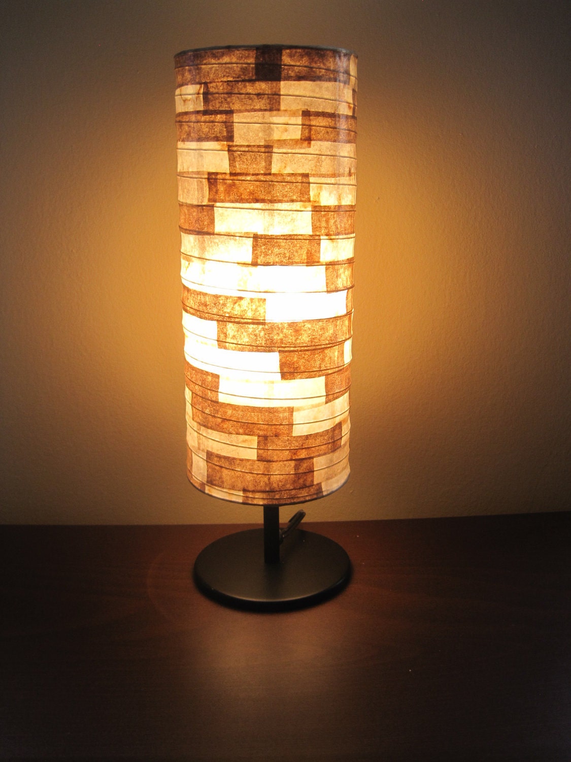 COFFEE FILTER ART - Table Light Table Lamp Lighting