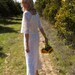 Crocheted, Hippie, Vintage Wedding Dress - Hallie