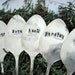 Vintage Silver Plated Hand Stamped Herb Markers - Set of 8
