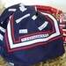 Vintage PATRIOTIC USA Presidents Scarf by Millicent - President's Names - Red White & Blue - 4th of July