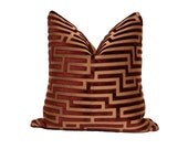J P & Baker Fretwork Pillow