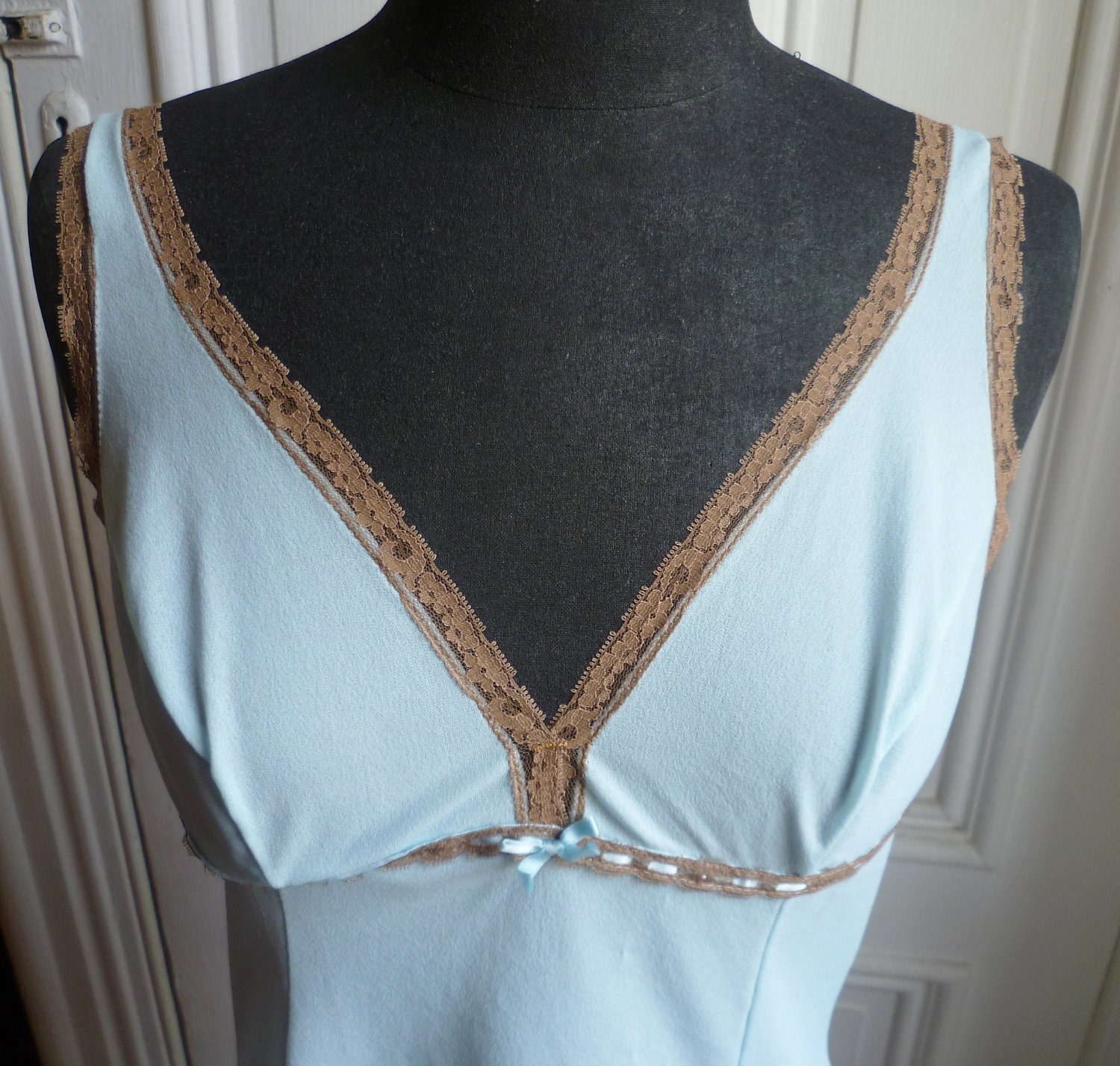 Vintage 60s Lingerie/Slip/Nightie- S/M