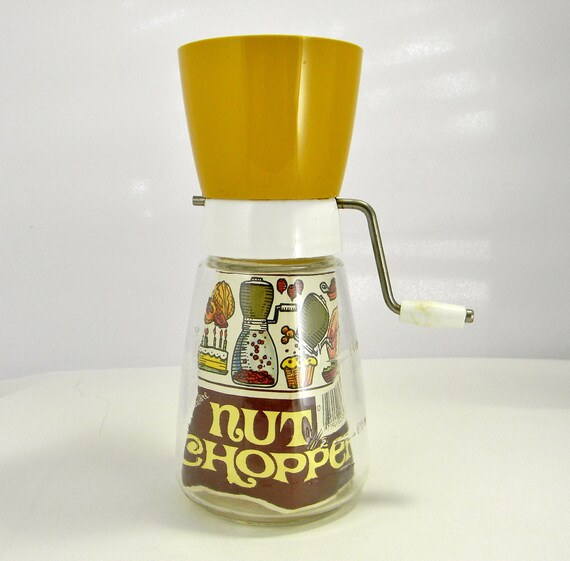 Vintage 70's Villaware Nut Chopper by Federal by VintageBitsToo