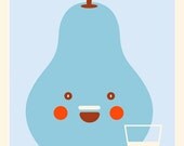 Milk (drink, happy, blue, soft, healthy, kid)