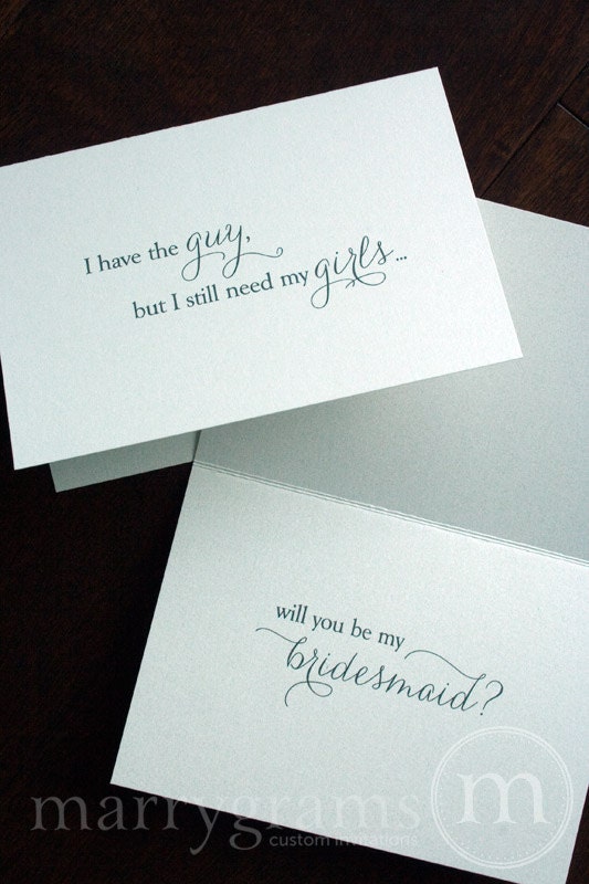Will You Be My Bridesmaid, Maid of Honor, Wedding party- Bridal Party Cards to Ask Bridesmaid, Matron of Honor, Flower Girl, Jr. Bridesmaid