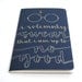 RESERVED Harry Potter Inspired Moleskine // Ravenclaw Edition, Hand Lettered, Gold on Navy, I Solemnly Swear That I Am Up to No Good