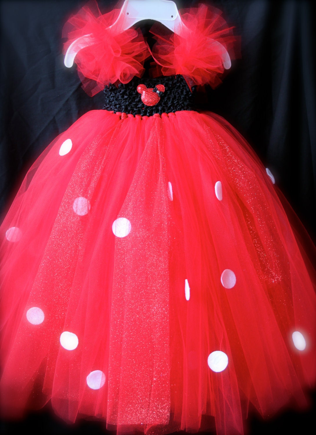 Minnie Mouse Inspired Tutu Dress