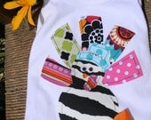 Wild Zebra Thanksgiving Turkey Shirt... sizes 0-3m to 8 years