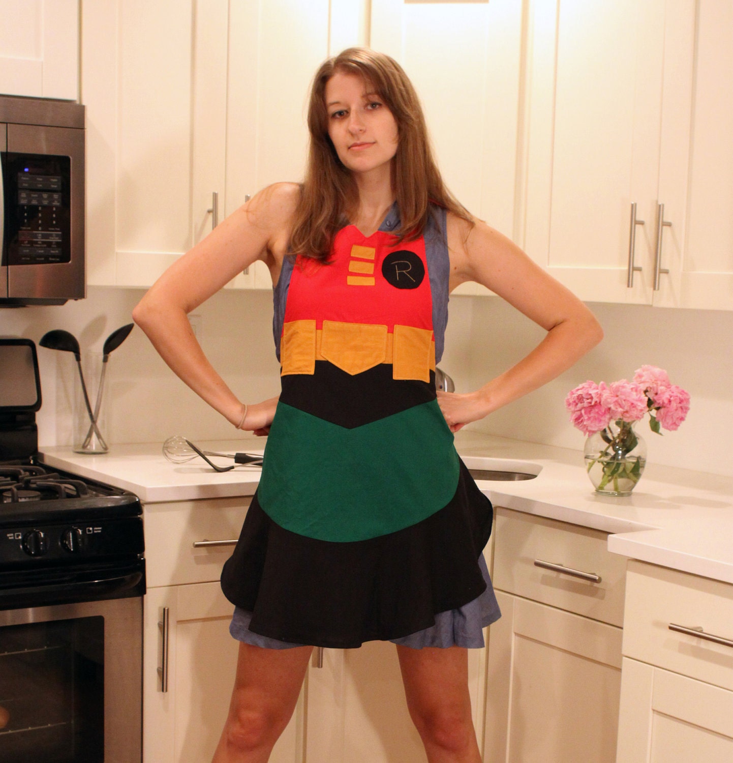 Robin apron --  women's full apron