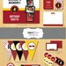 Fire Truck Party Printable Birthday Party with Invitation