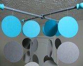 Nursery Mobile "Orange and Turquoise"