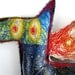 Recycled Art Sculpture - The Starry Eyed Horse - One of a Kind Soft Sculpture Made With Recycled Plastic Bags