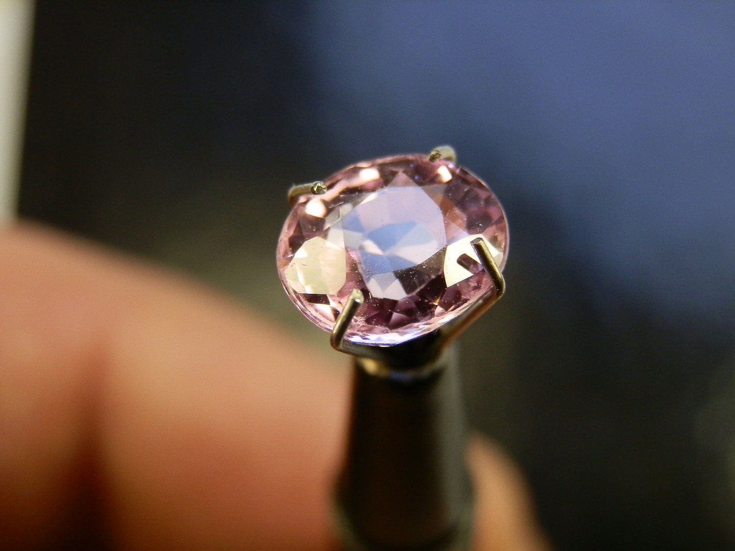 RESERVED. 2.17 carat Pink Sapphire Oval Cut gemstone.