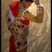 During the paseo - Signed photo 8 x 12 - BOGO sale - corrida bullfight matador torero bullfighting orange gold sun