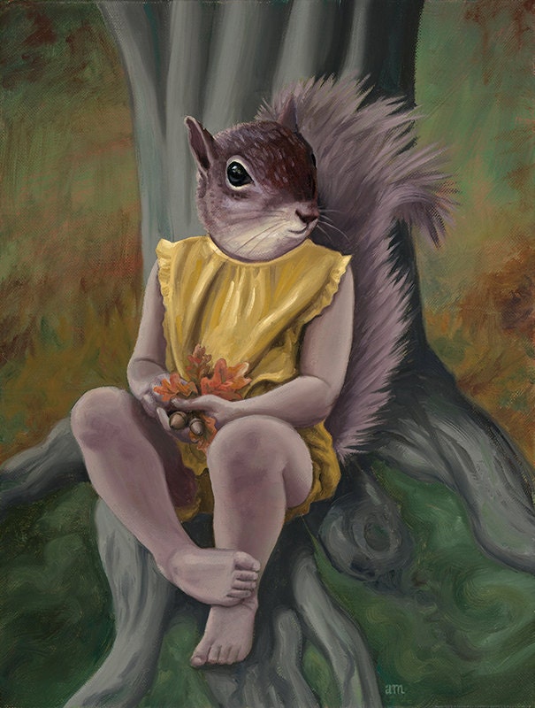 Shadow Tail - 8x10 Print