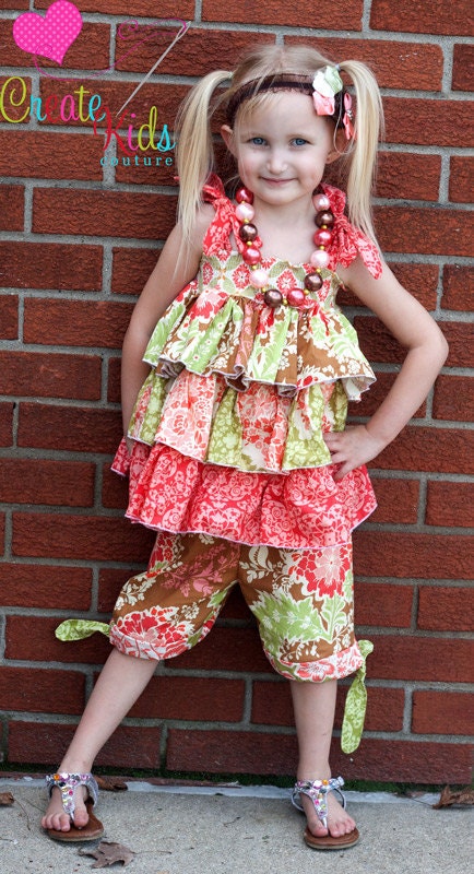Danielle's Cuffed Shorts PDF Pattern sizes 6/12 months to size 8