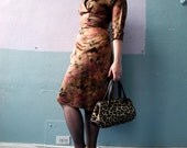 Vtg 50s Mad Men Dress / R & K Originals / Wiggle It