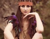 Festival feather headband