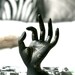 Hand Painted Astrological Palm Reading Ring and Jewelry Holder / Display