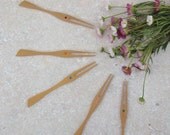 Hair Forks Russian / Handmade Wooden / Eclectic Acessories / Traditional