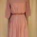 Dress - Salmon Pink 'Pastel Elegance' medium - large