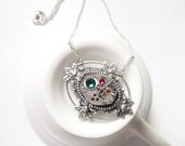 Steampunk Necklace /A Vintage Watch Movement Jewelry