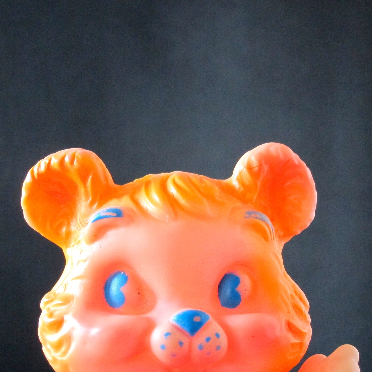 Vintage Squeak Toy Rubber Bear Dreamland Creations 1960s