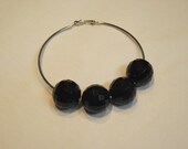 Licorice Paparazzi Hoop Earrings