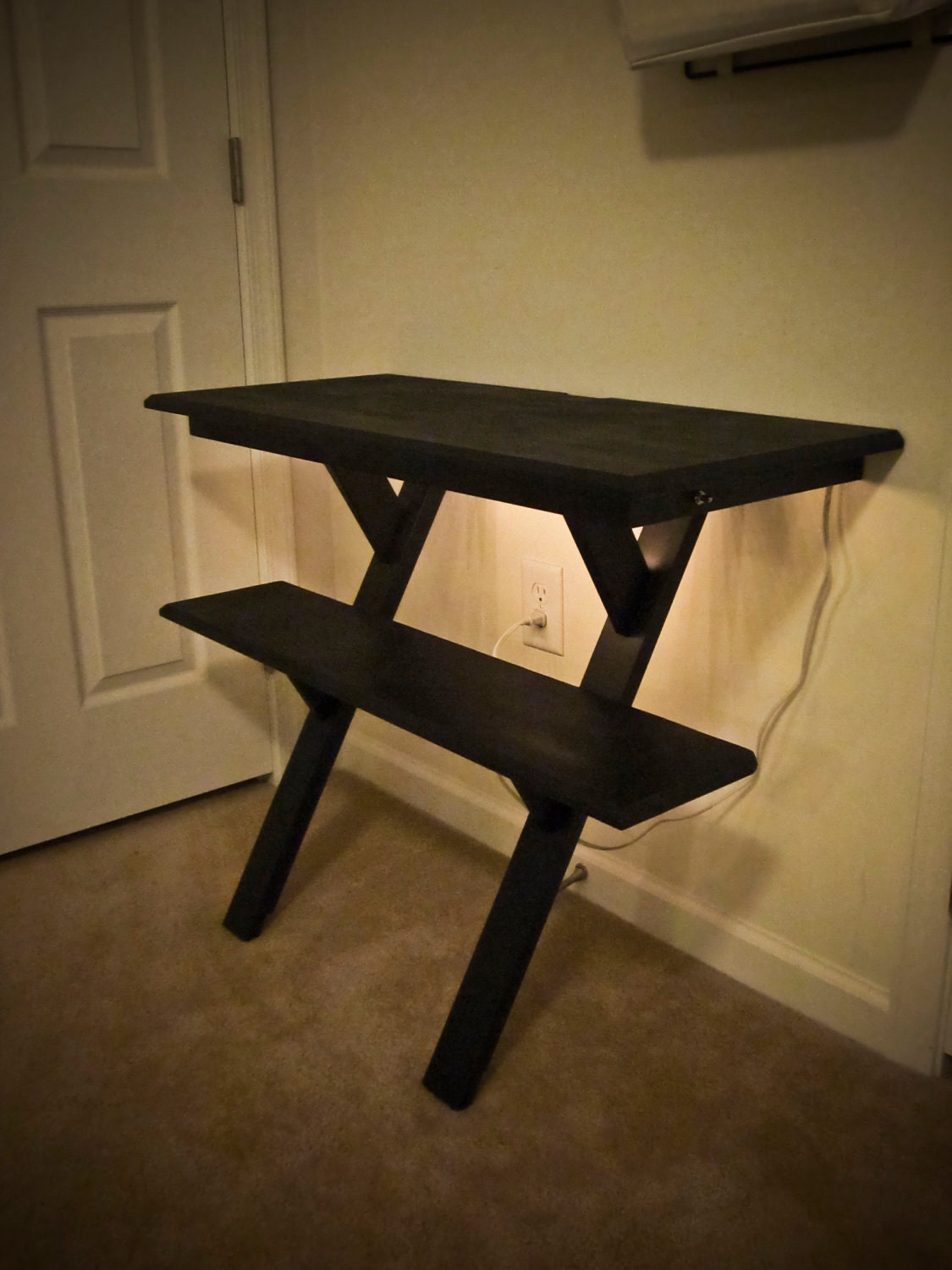 Items similar to Furniture Leaning TV Stand on Etsy