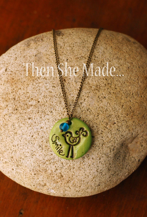 Smile Bird Pendant Necklace