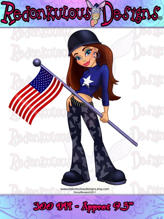 CLIP ART - Welcome Home Soldier - American - Digital Image