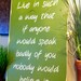 Integrity Quote Sign-Inspirational-Christian