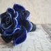 Wine Bottle Stopper - Blue Rose Stopper