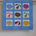 Beach Umbrellas 2 wall quilt