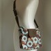 Cross Body Messenger Tote Bag Purse, Ready to Ship
