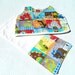 Baby and Toddler Gift Set Matching Bib and Burp Cloth Dinosaur
