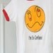 s a l e / / / 90s White and Red "I'm So Confused" Ringer Baby Tee / / / s a l e