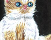 Cake the Cat Painting -- Adventure Time Art, Original Acrylic Painting