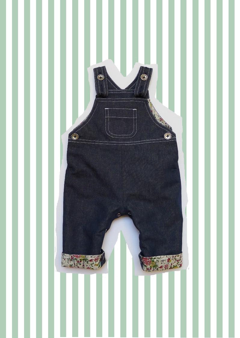 Baby Liberty Print Dungarees/ Pants