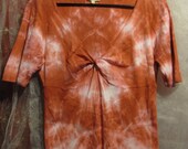 Hand Dyed Women's Blouse by Boston Proper Size Medium