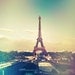 My shabby chic Paris, vintage style photo, Eiffel tower in Paris, decoration 8in x 12in art photo print