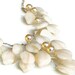 Cream Bridal Necklace, Vintage Inspired Jewelry, Bib Necklace Wedding Jewelry