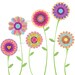 Orange Pink Flowers Clipart Spring Flowers Decorations Digital Clip Art for Wedding Birthday Scrapbook Make Your Own Cards 10044