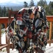 Fleece Blanket - Musical Instruments with Woven Edge