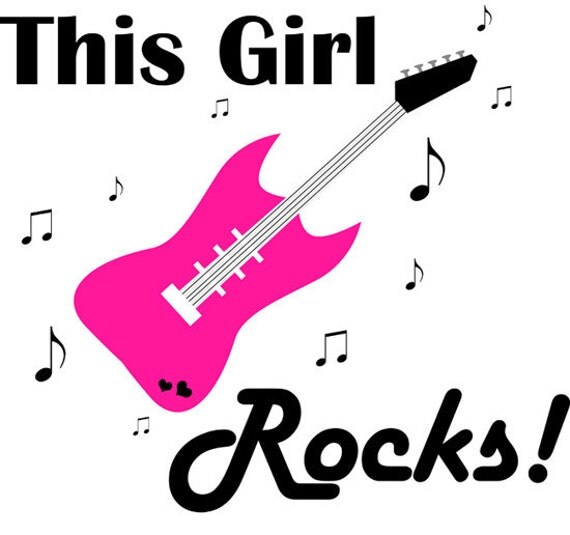 Rock Girl Guitar