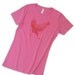 Chicken T Shirt- Ladies Urban Backyard Chicken Tee- Women's Tshirt