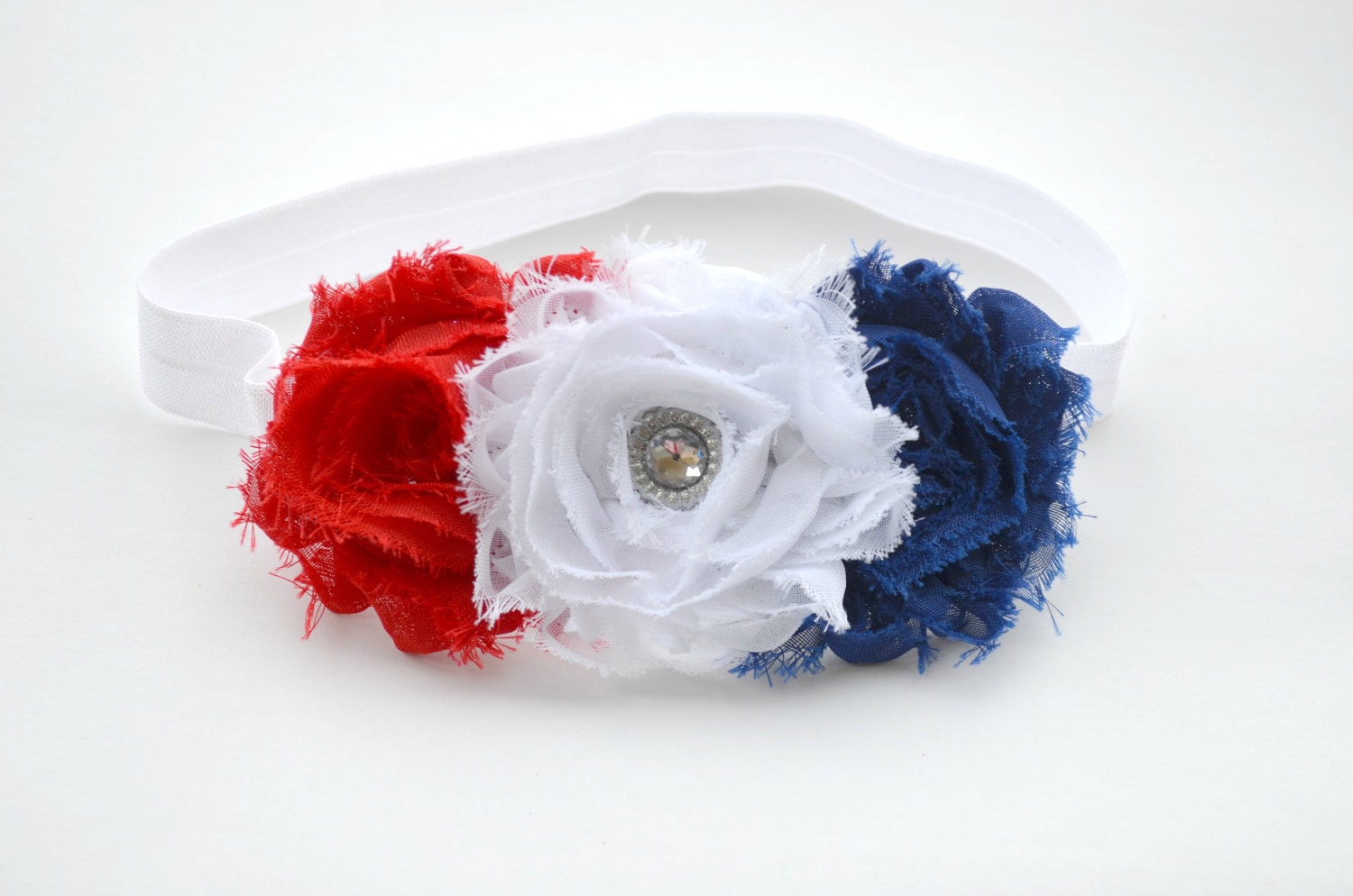 4th of July Headbands.... Independence Day.... Patriotic Headbands.... Red White and Blue