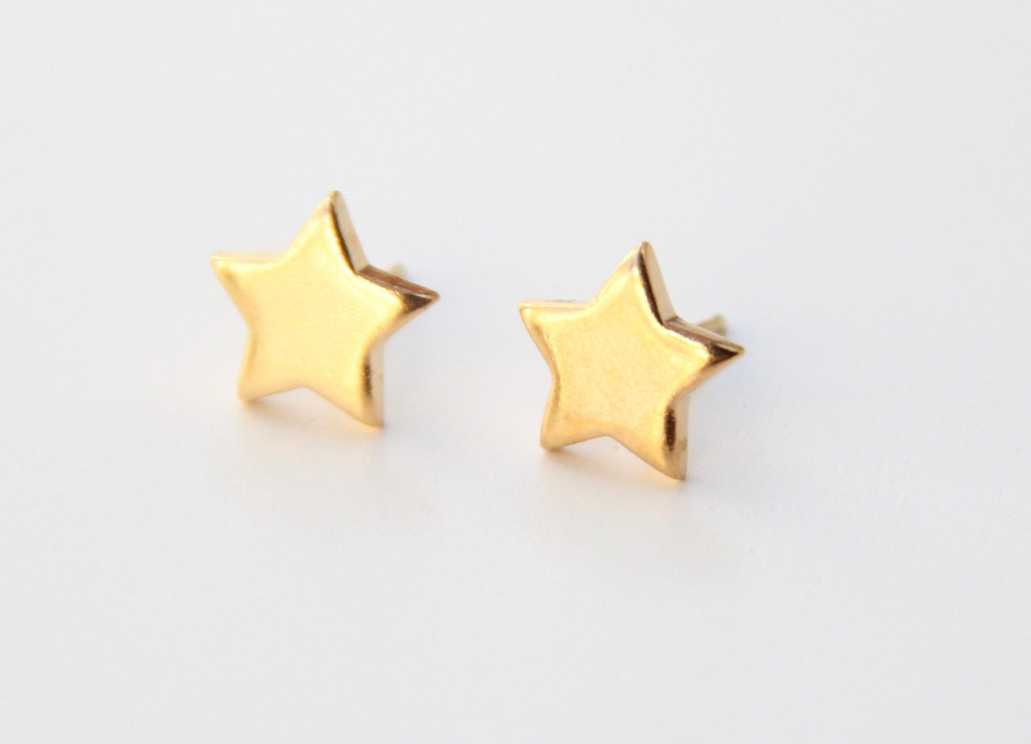 Gold Star Earrings